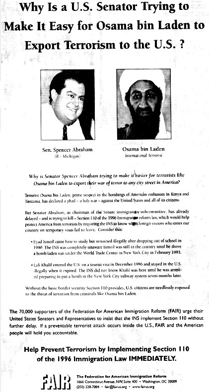 Bin Laden | Abraham ad - 1999